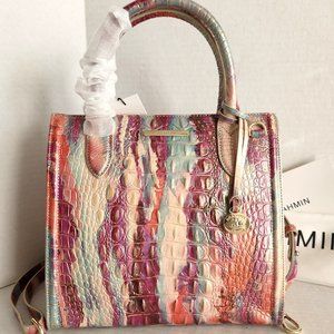 Brahmin Satchel Caroline Carryall Destiny Leather Crossbody Bag NWT>>PRICE FIRM